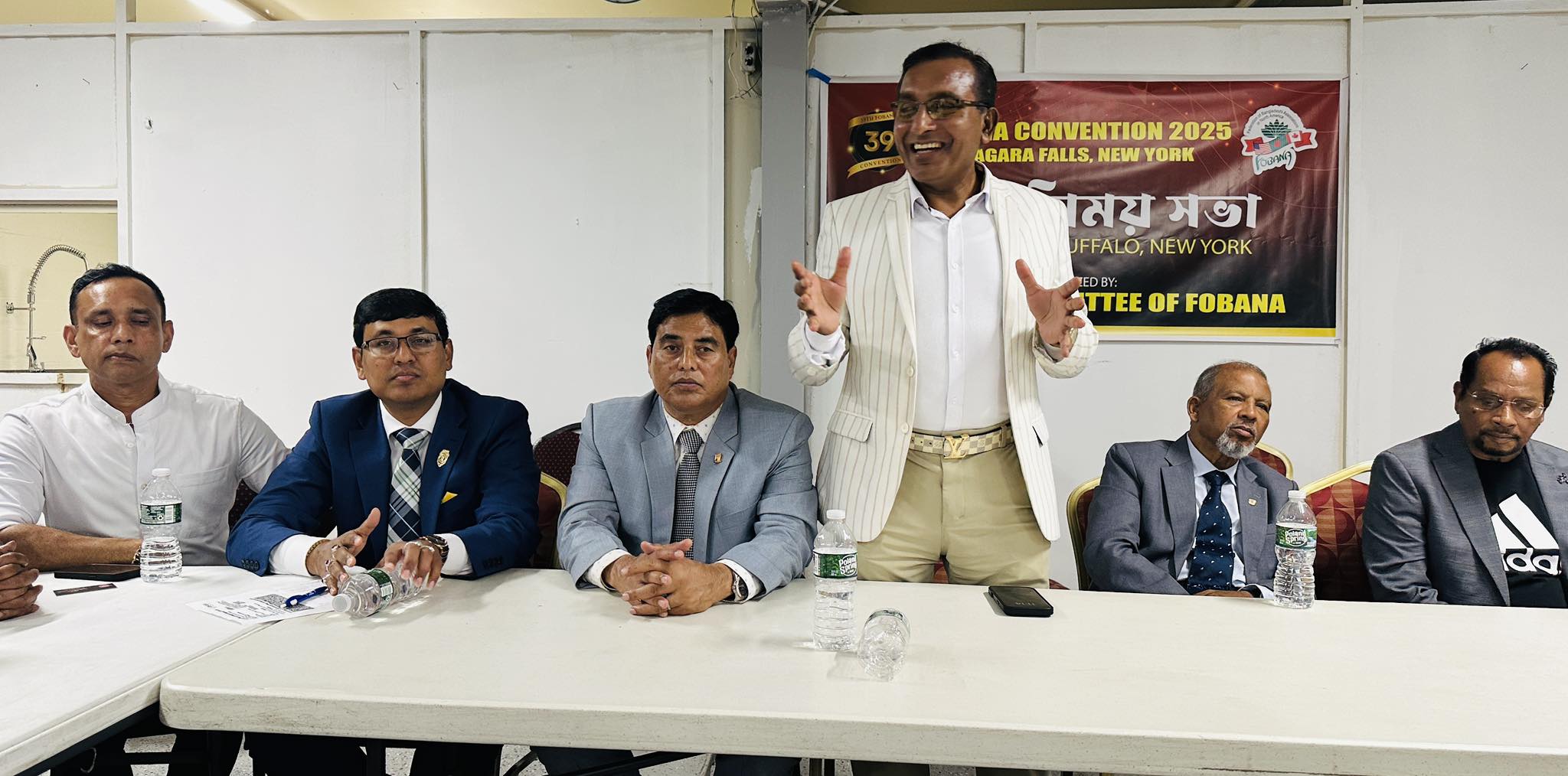 বাফেলো—নায়াগ্রাবাসীর সঙ্গে স্টিয়ারিং কমিটির মতিবিনিময়